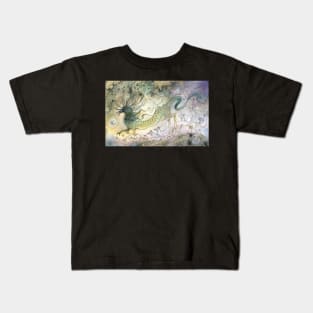 Shadow Dragon & Kitsune Kids T-Shirt